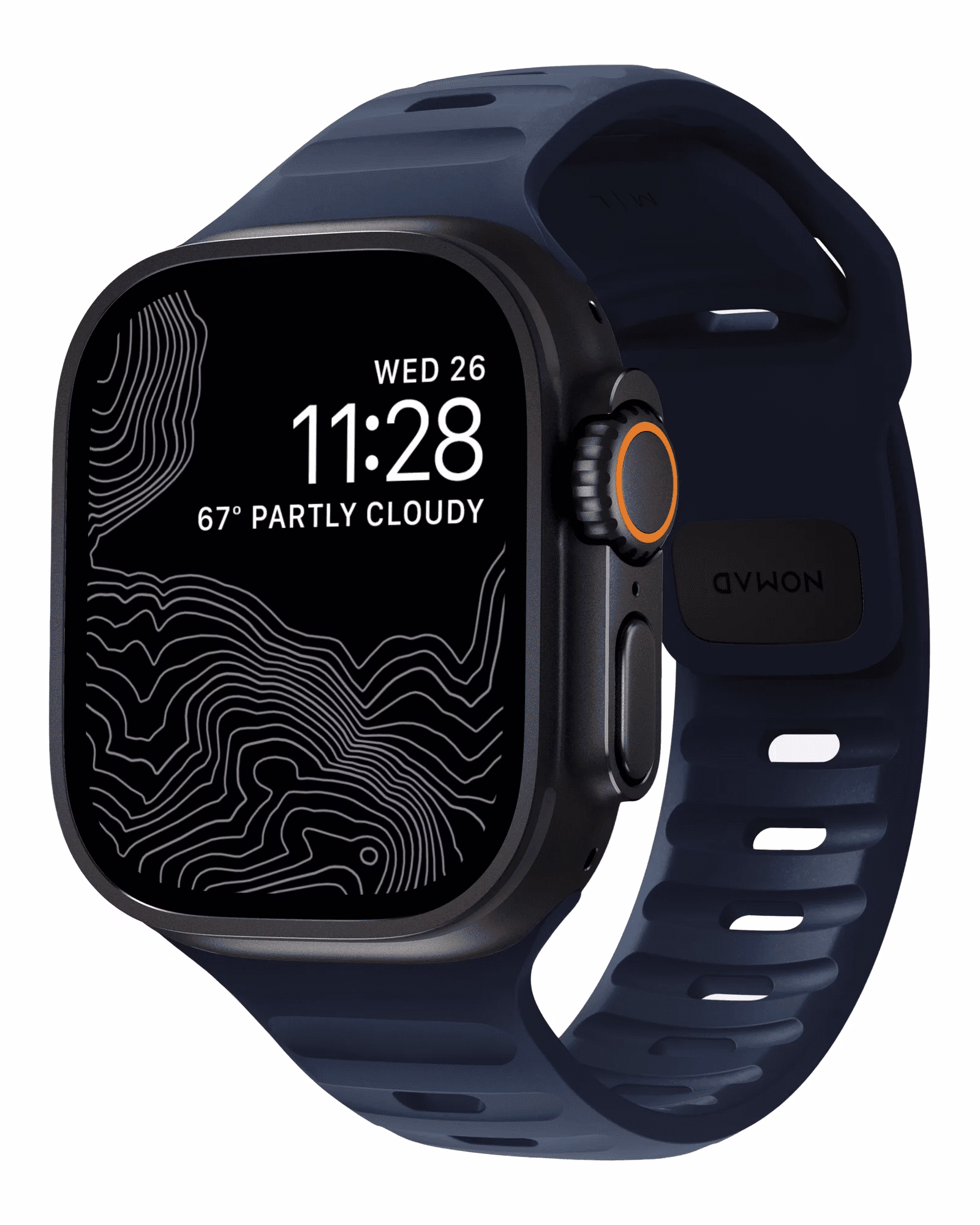 Ремінець Nomad Sport Band Atlantic Blue 46mm/49mm (NM01219385)